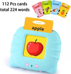 Talking Flash Cards Educational Toys - Talking Flashcards Learning Toys for Toddlers - Montessori Toys Flash Cards for Age 3 4 5 6