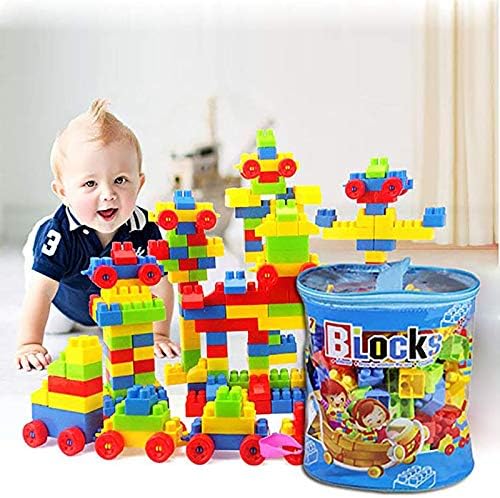 Big Pieces Building Blocks For Kids - Spark Your Child's Creativity and Imagination with Ultimate Design-Yourself Building Blocks Set