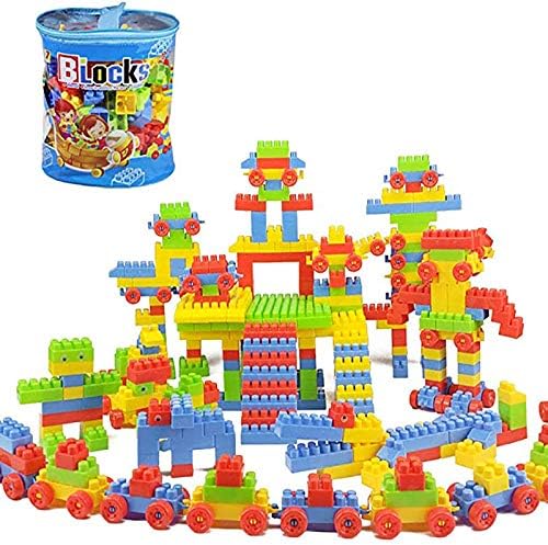 Big Pieces Building Blocks For Kids - Spark Your Child's Creativity and Imagination with Ultimate Design-Yourself Building Blocks Set