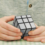 Original Qiyi Mirror Cube 3x3 Golden Sticker Less Qiyi Warrior S Best Quality Fast Speed Magic Rubik Speed Cube Educational Puzzle Toys