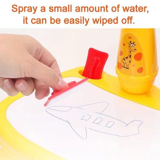 small kids projector painting kit-Projection Drawing Board-Drawing Board-Education Writing Board learning table Writing Board