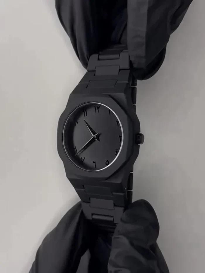 Black Aura watch (pure fiber)