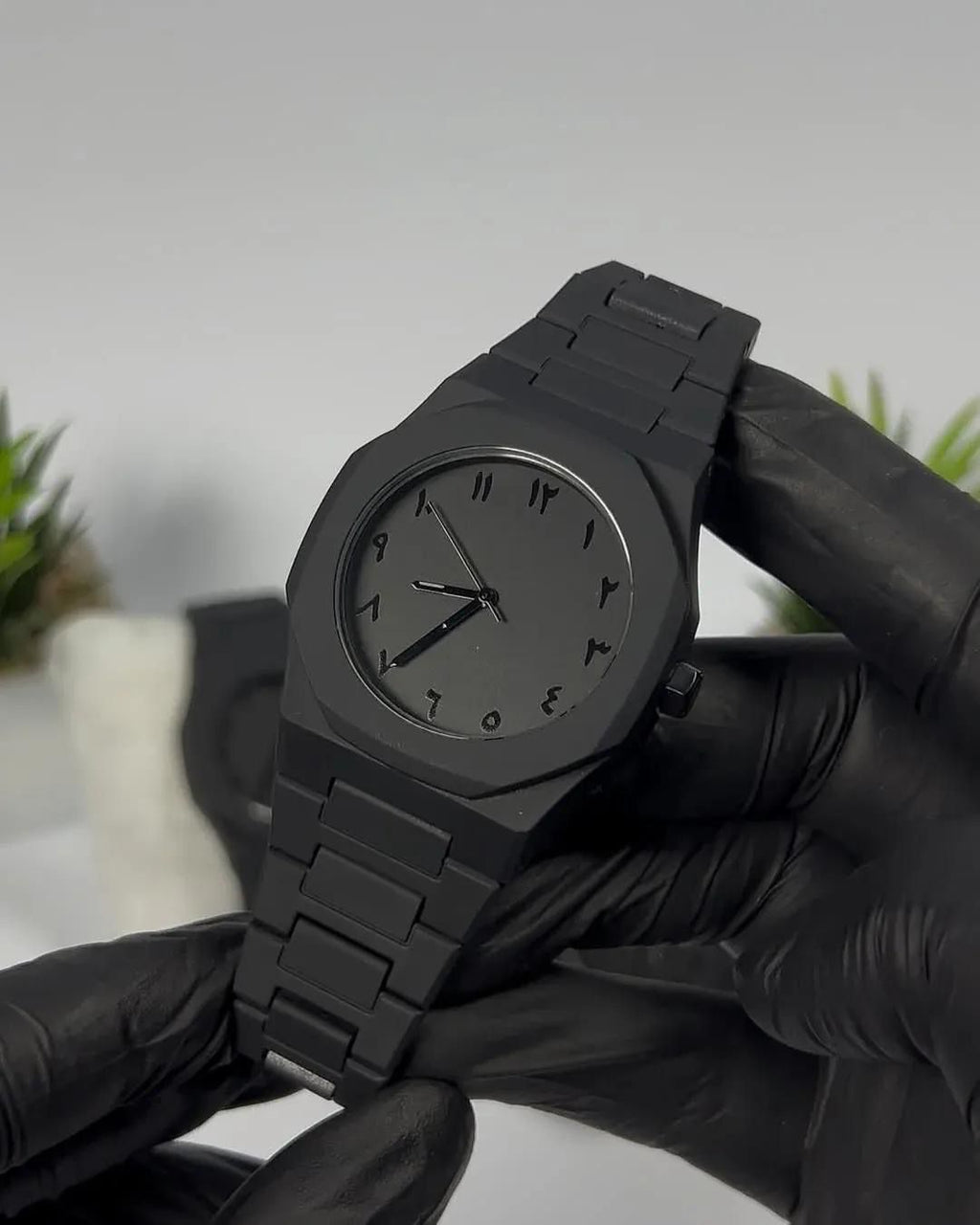 Black Aura watch (pure fiber)