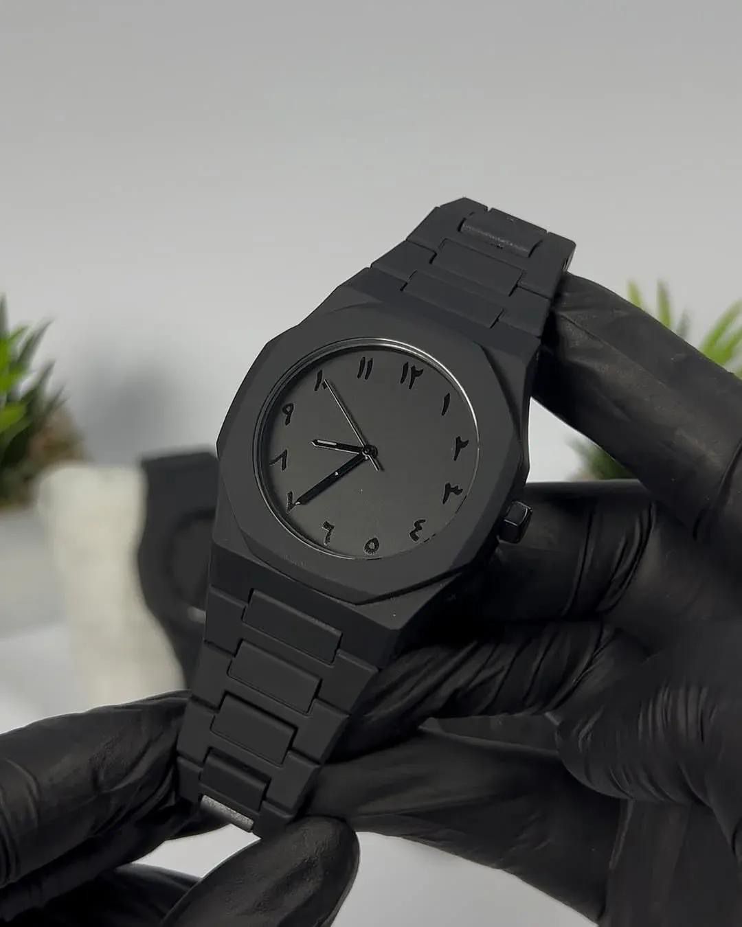 Black Aura watch (pure fiber)